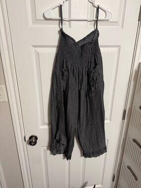 Women’s Wide Leg Jumpsuit - Black